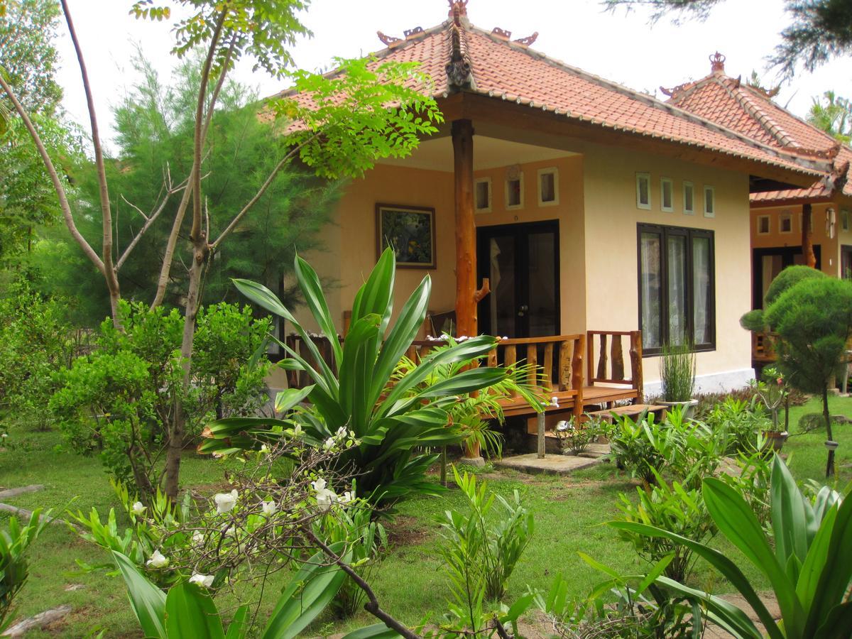 Jepun Bungalows Gili Meno Exterior foto