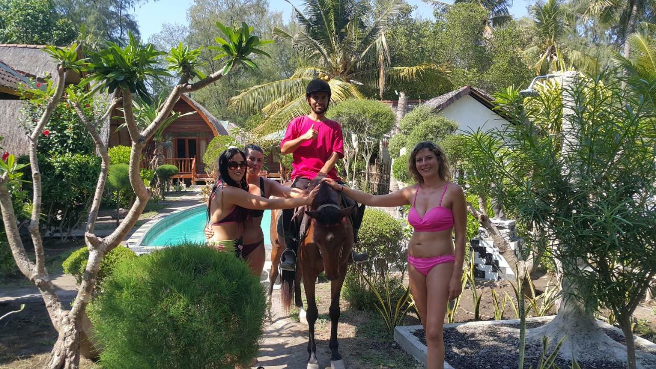 Jepun Bungalows Gili Meno Exterior foto